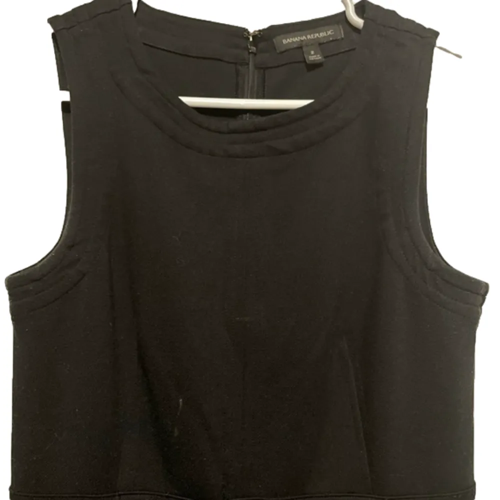 Banana Republic Sleeveless Knit Mini Dress Womens 2 A-line Minimalist Chic - Image 7