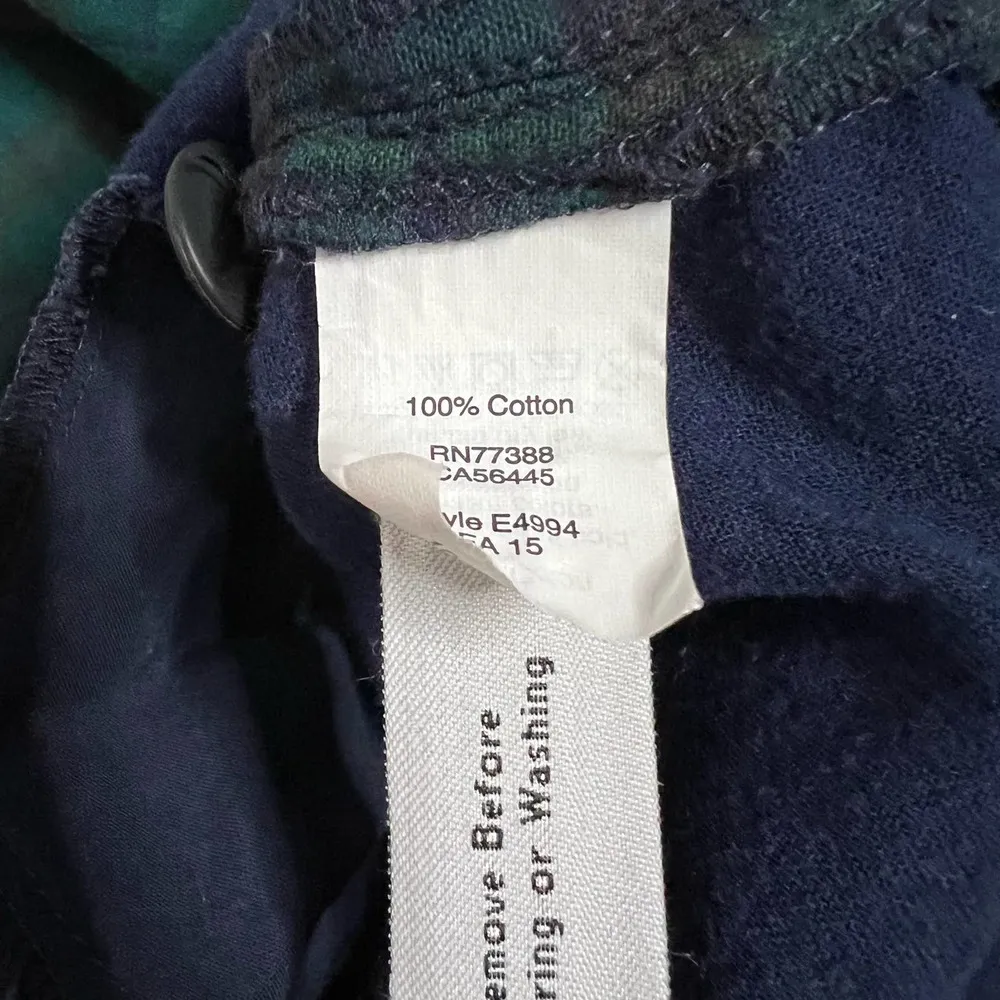 Madewell Latitude Shirtdress XS Women’s Alma Plaid Green E4994 - Image 5