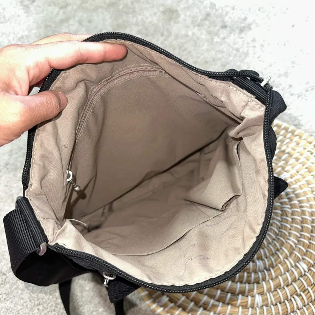 Baggallini Women’s Pocket Town Bagg Crossbody Bag Travel in Black - Image 10