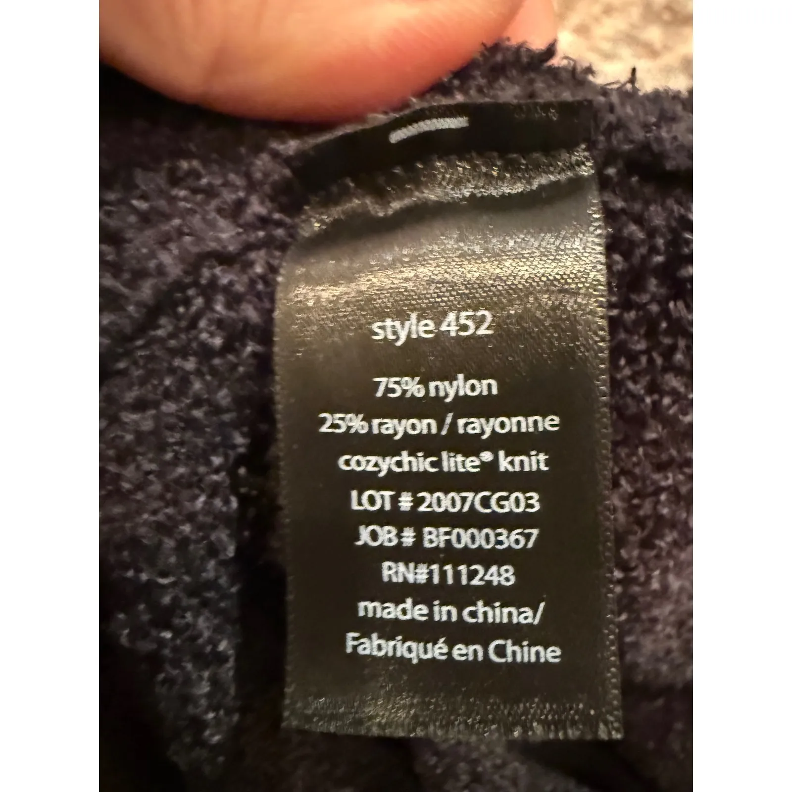 Barefoot Dreams CozyChic Lite Cardigan Black Women's Size M Style 452 - Image 6