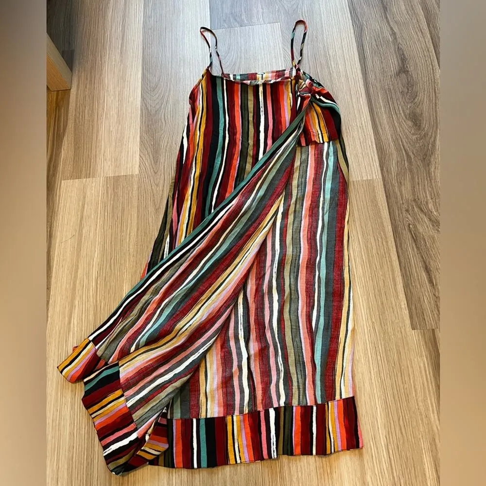 Free People Striped Tunic, Size XS, Multicolor, Beach, Lake, Summer - Image 2