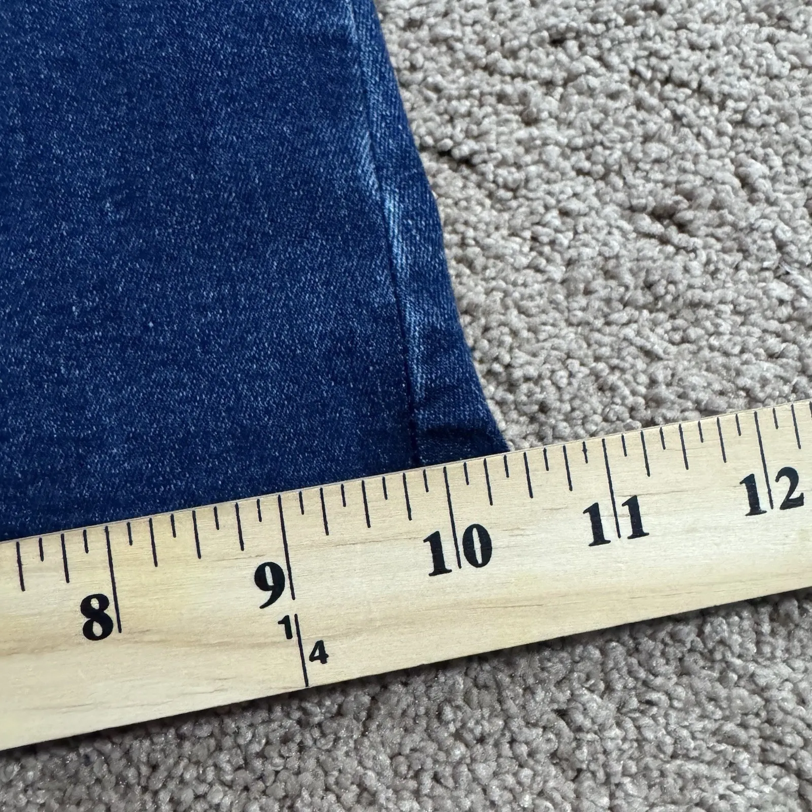 True Religion Joey Mid Rise Flare Jeans Womens 27 (27x32) Blue Flap Pocket Denim - Image 11