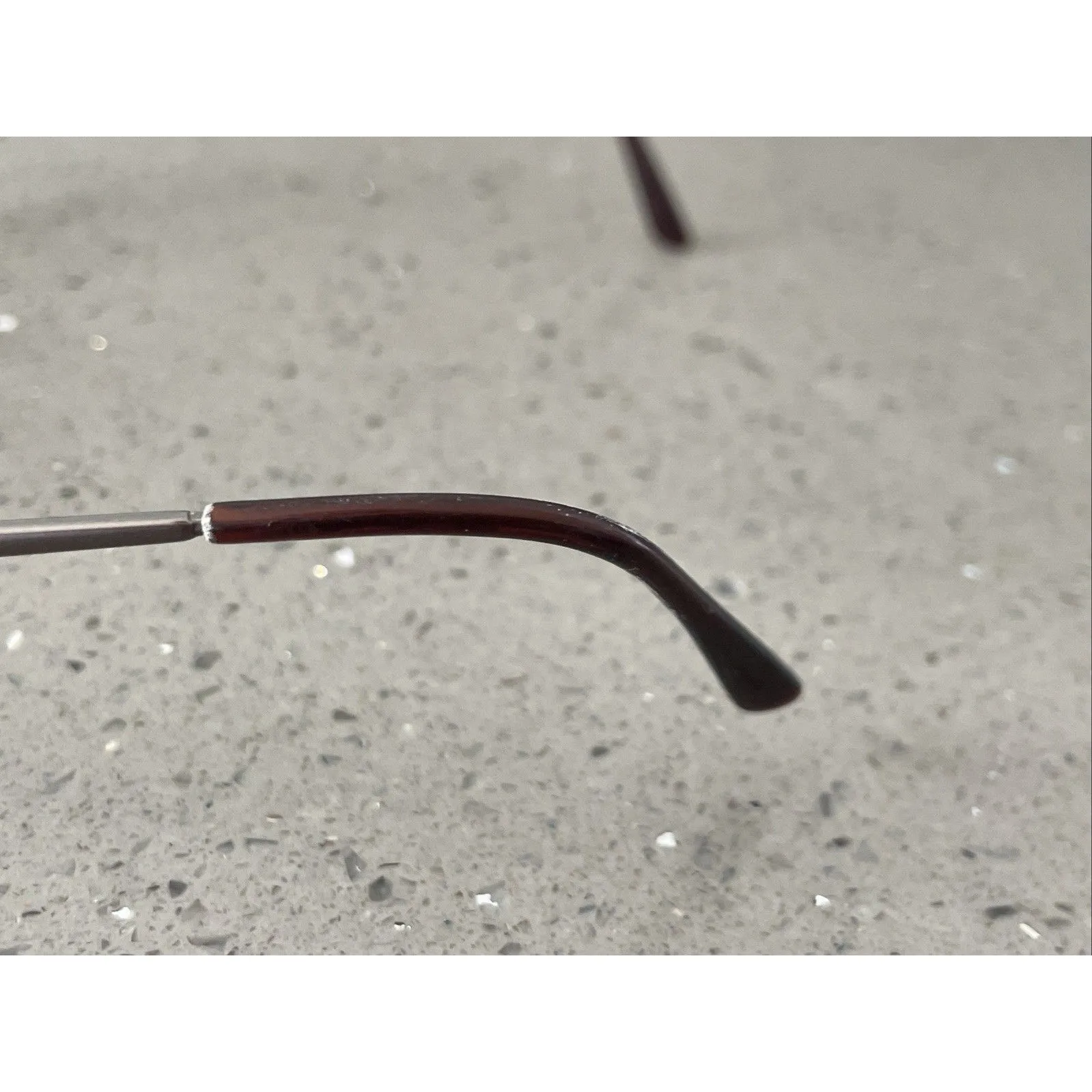 NINE WEST 205 P3E 52-17-130 Eyeglasses Frames ONLY Oval Italy silver full rim - Image 6