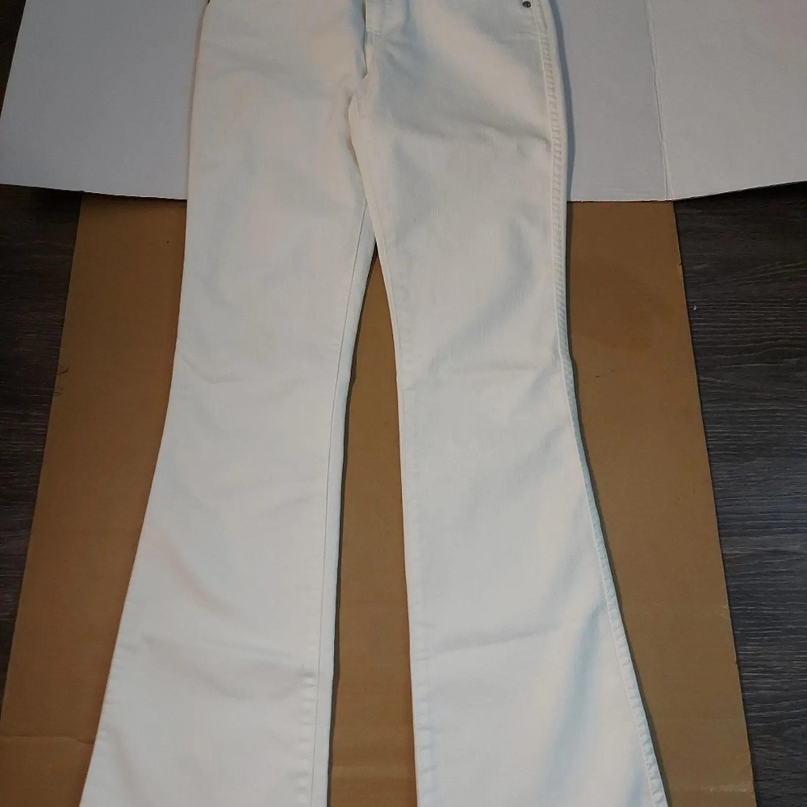 Blue Asphalt White "Chloe" Jean Junior 3 Casual Bohemian Classic Preppy Cowgirl Size undefined - Image 3