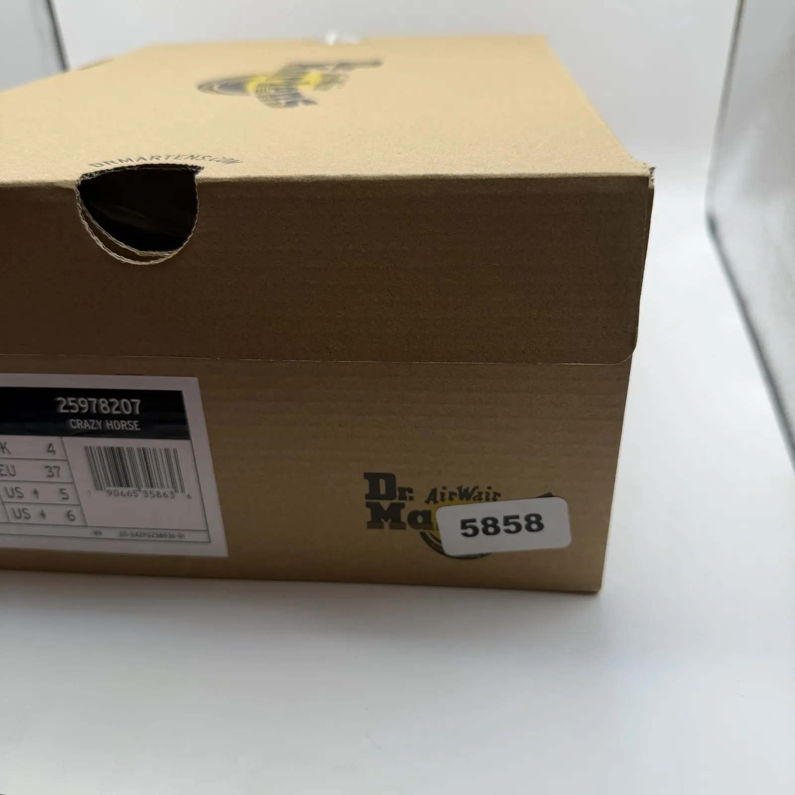 Dr. Martens Embury Crazy Horse Leather Brown Boots Unisex Men's 5/Women's 6 New - Image 10