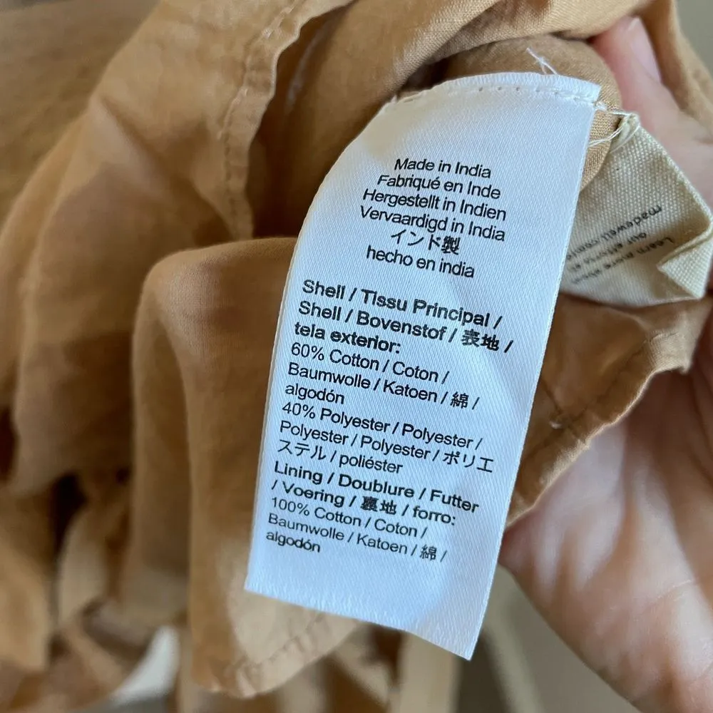 Madewell Seersucker Puff-Sleeve Cutout Mini Dress - Image 12