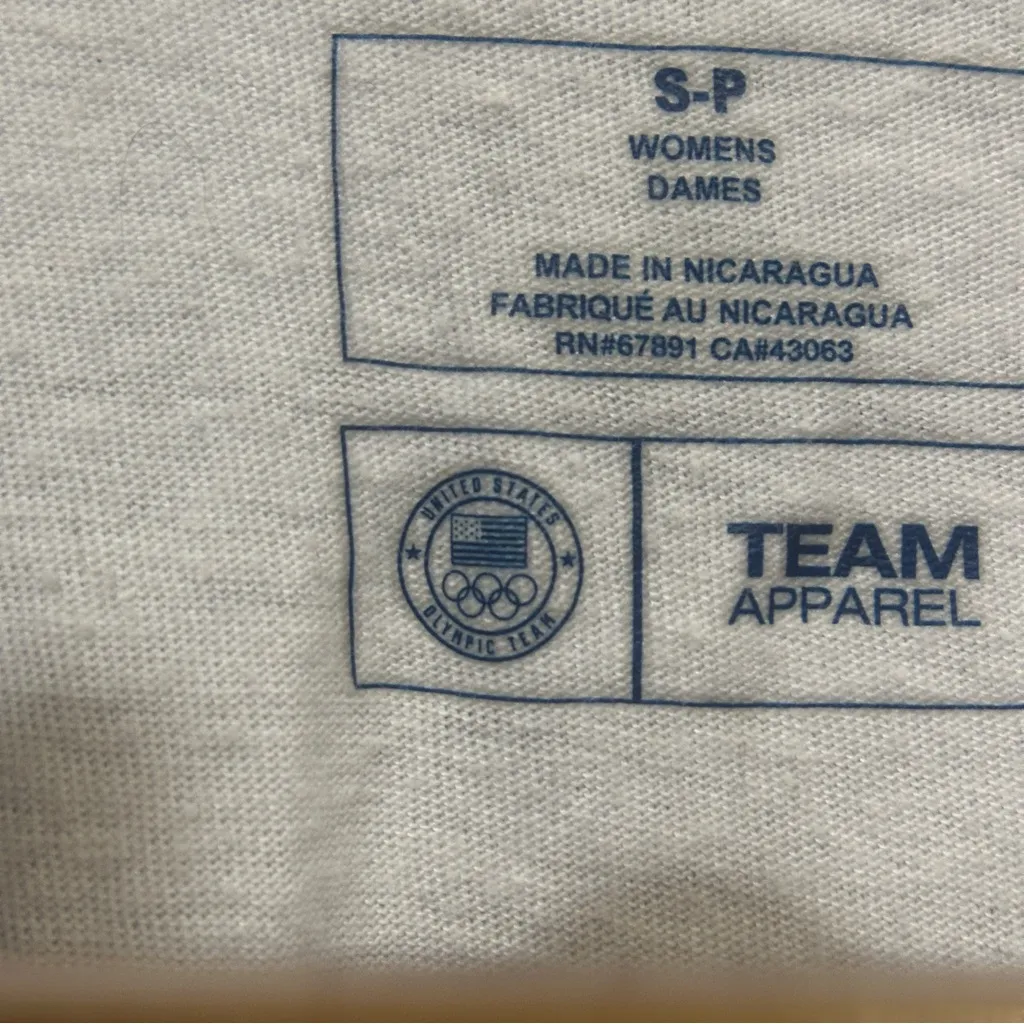 EUC Team Apparel Women’s TeamUSA Olympic White Tank Top Size Small - Image 8