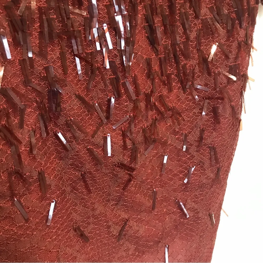 Gucci 2010 sequin lace dress Runway size IT38 - Image 6