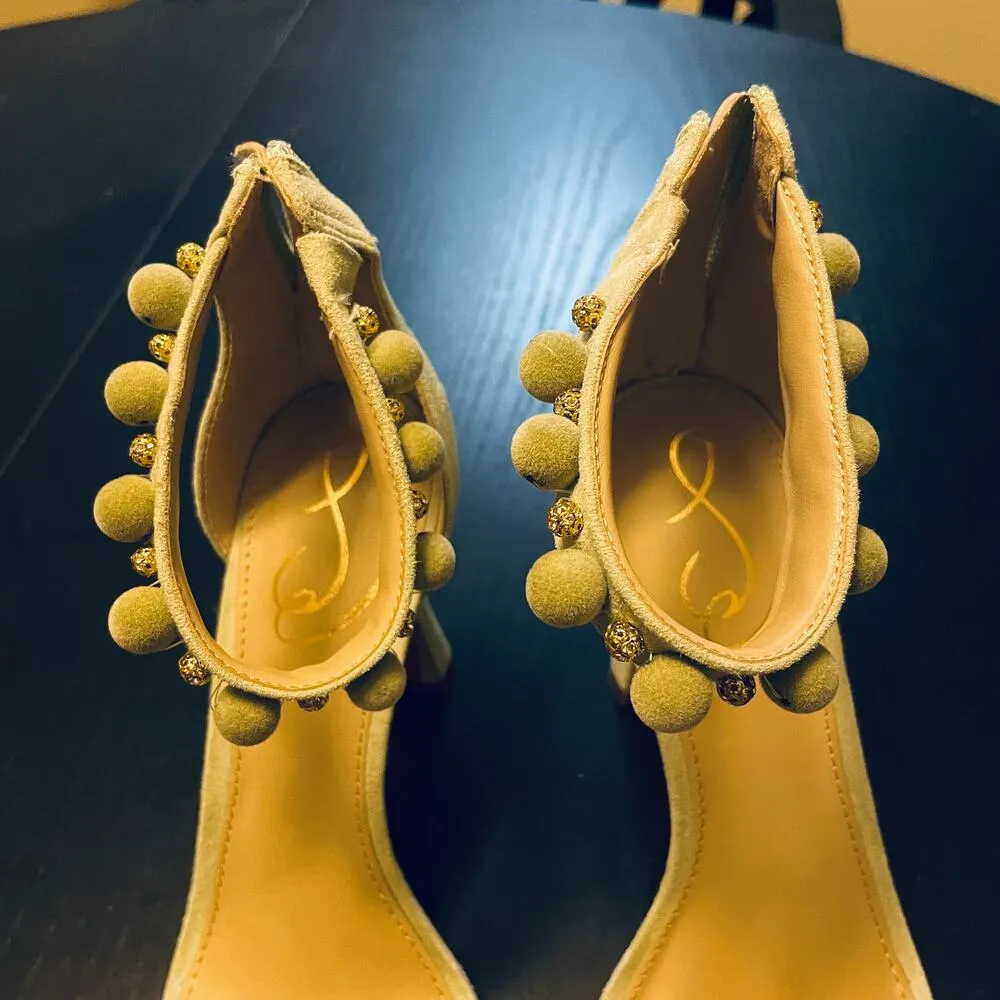 Sam Edelman Luella Pistachio Slide - Women Size 7.5 - Light Green - Image 4