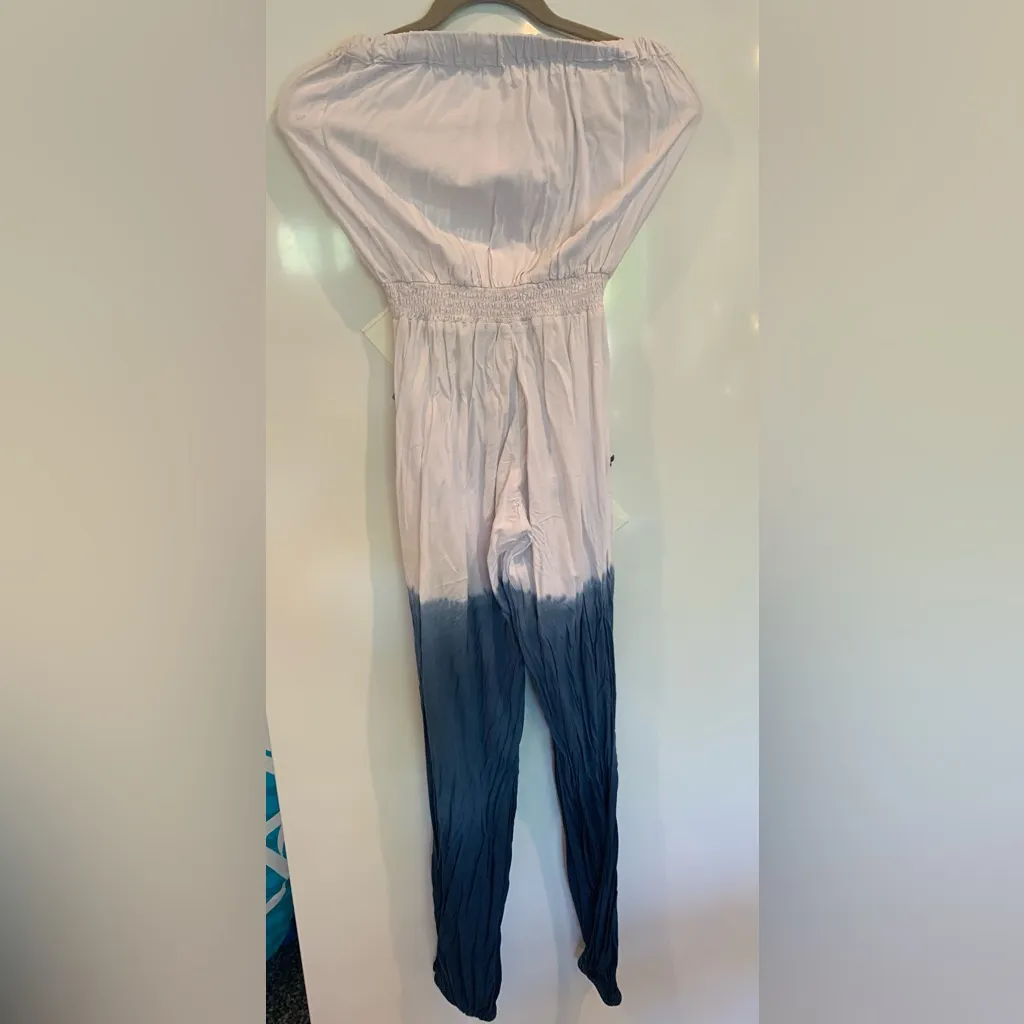 Preloved Boheme by Sumo Tie Dye Jumpsuit White Size XS - Image 2