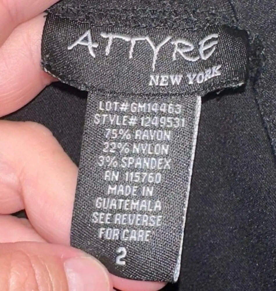 Attyre Black Shorts Size 23 - Image 4