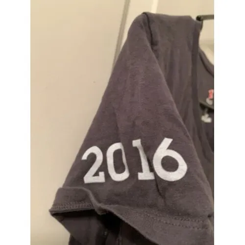 Hanes Women's T-Shirt SOUTH ATLANTIC FIRE RESCUE Expo 2016 Size M Gray - Image 5