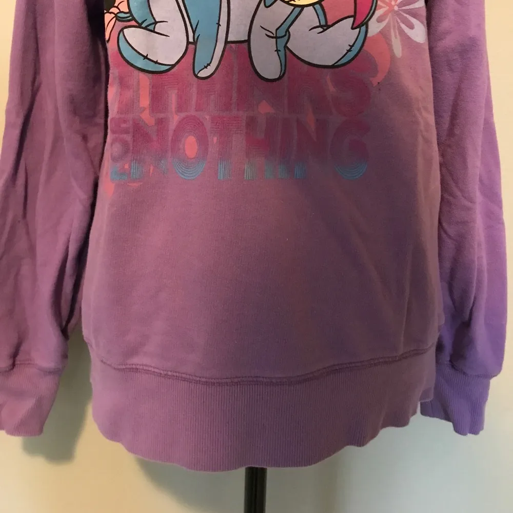 Purple Disney Eeyore Distressed Neck Sweater - Image 5