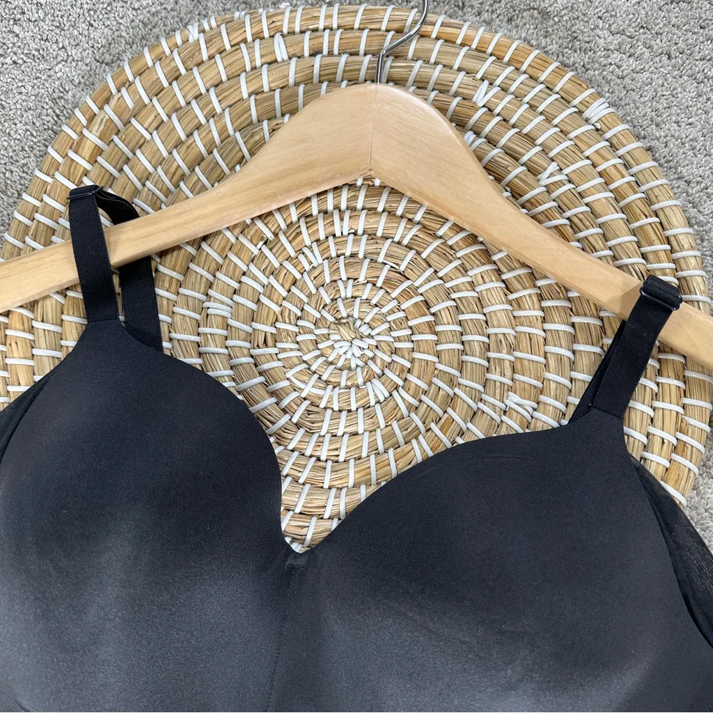 Wacoal Women’s Ultimate Side Smoother Wirefree Bra in Black 36D - Image 6