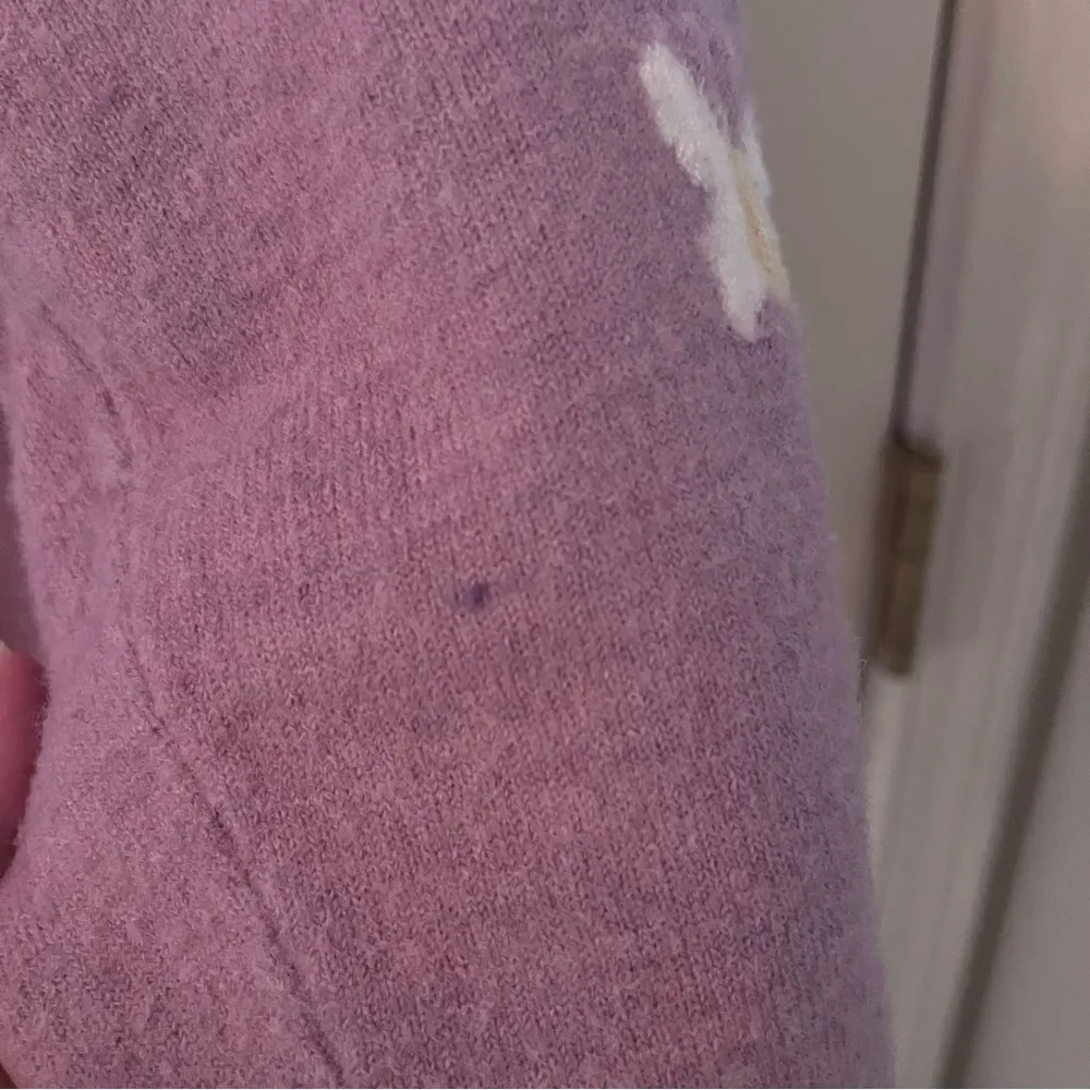 ROMWE Purple Butterfly Cardigan Sweater - Image 5