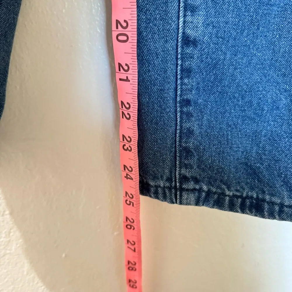 Denim High Roller Pull On Jumpsuit Overalls Baggy Loose Fit Adjustable Straps Blue - Image 4