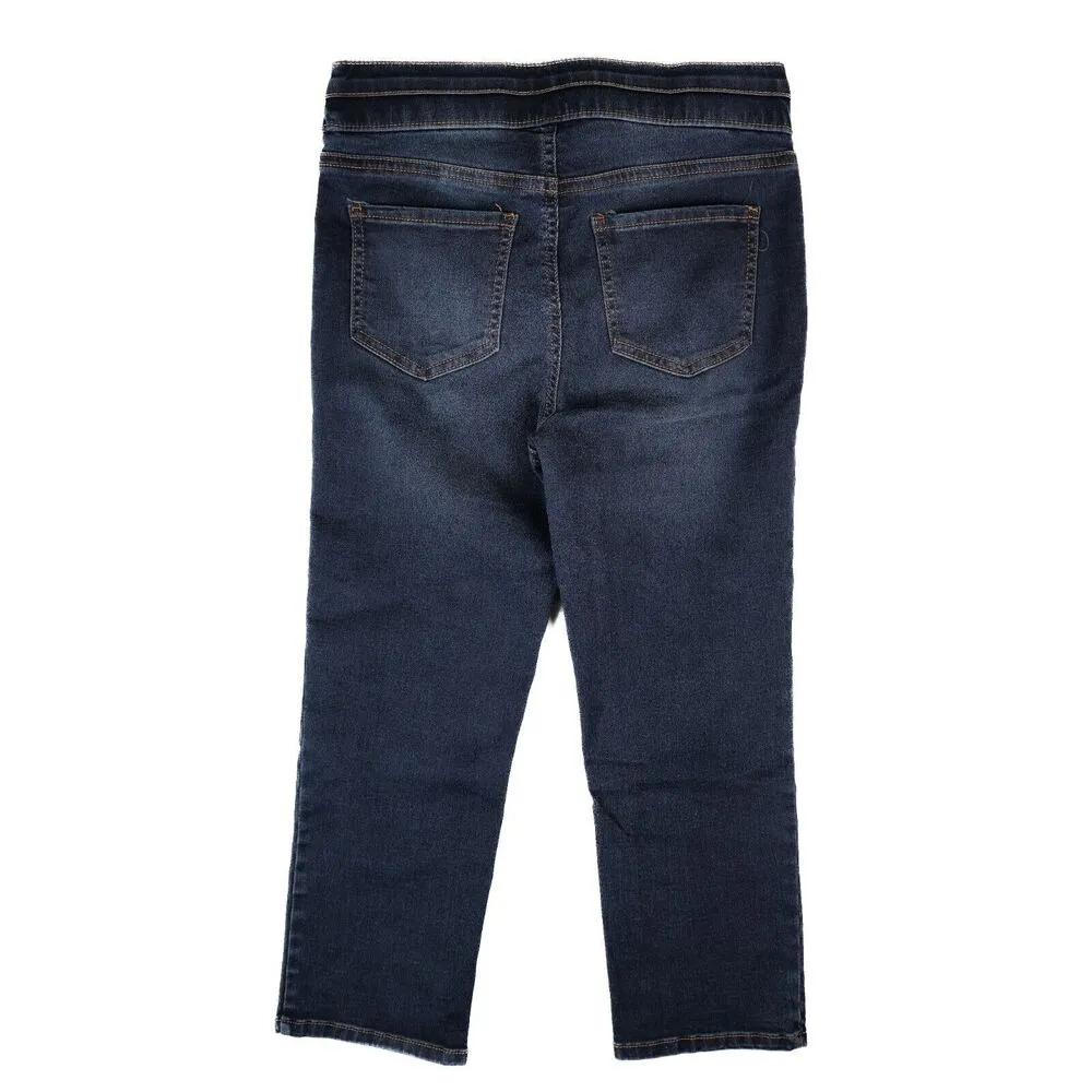 Soho Jeans Womens Small New York & Company High Waist Cropped Legging Stretch - Image 2