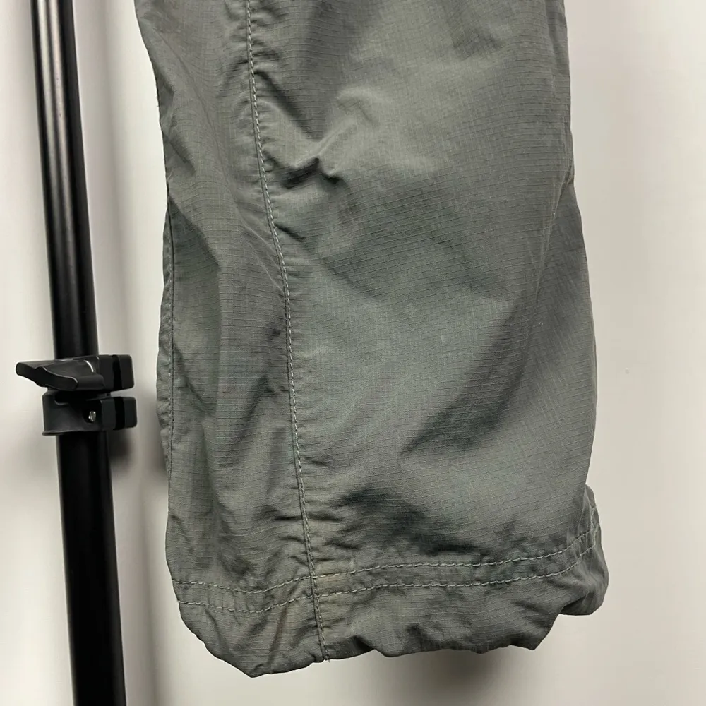 Women Gray Convertible Cargo Shorts Omni-Shade Sun Protection Pants - Image 6