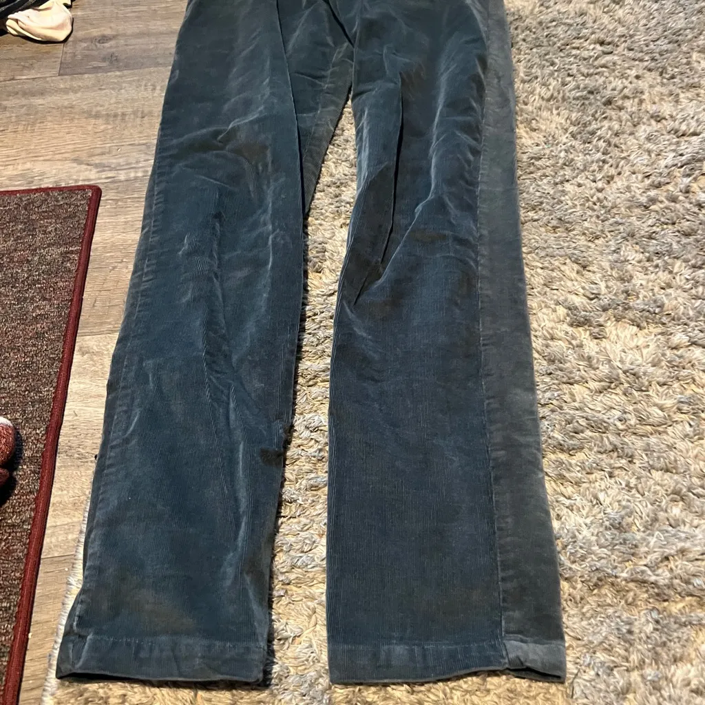 Prairie Underground Slate Gray Blue Treat Me Right Corduroy Legging Pant Medium - Image 6