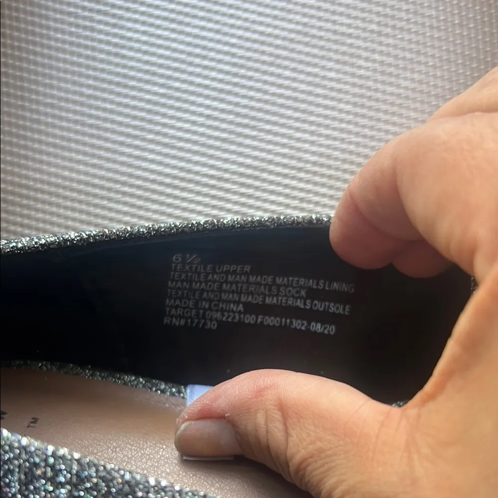 A New Day Women's Glitter Loafers - Silver - Image 4