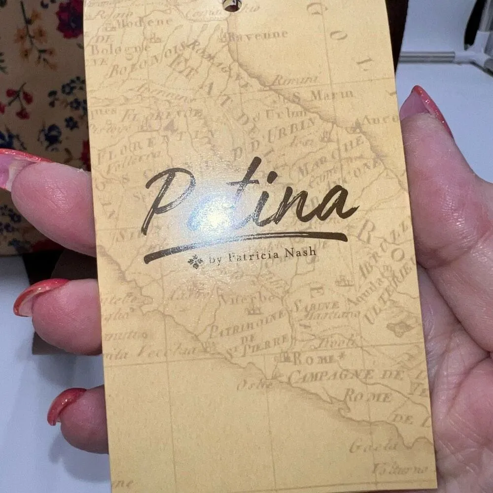 Patricia Nash Patina Prairie Rose Nylon Crossbody Bag New With Dustbag - Image 3