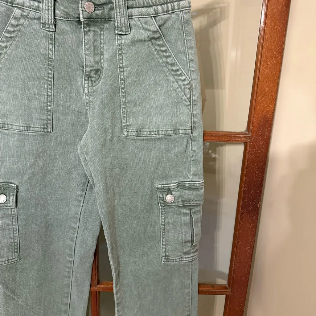 VERVET Stretch Cargo Pant Green Size 24 - Image 3