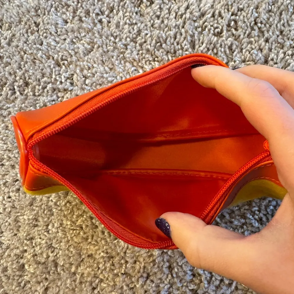 Retro PVC Felt Makeup Bag - Image 7