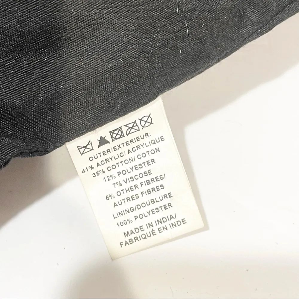 Anthropologie Red Multi Print Fuzzy Carpet Clutch Bag - Image 3