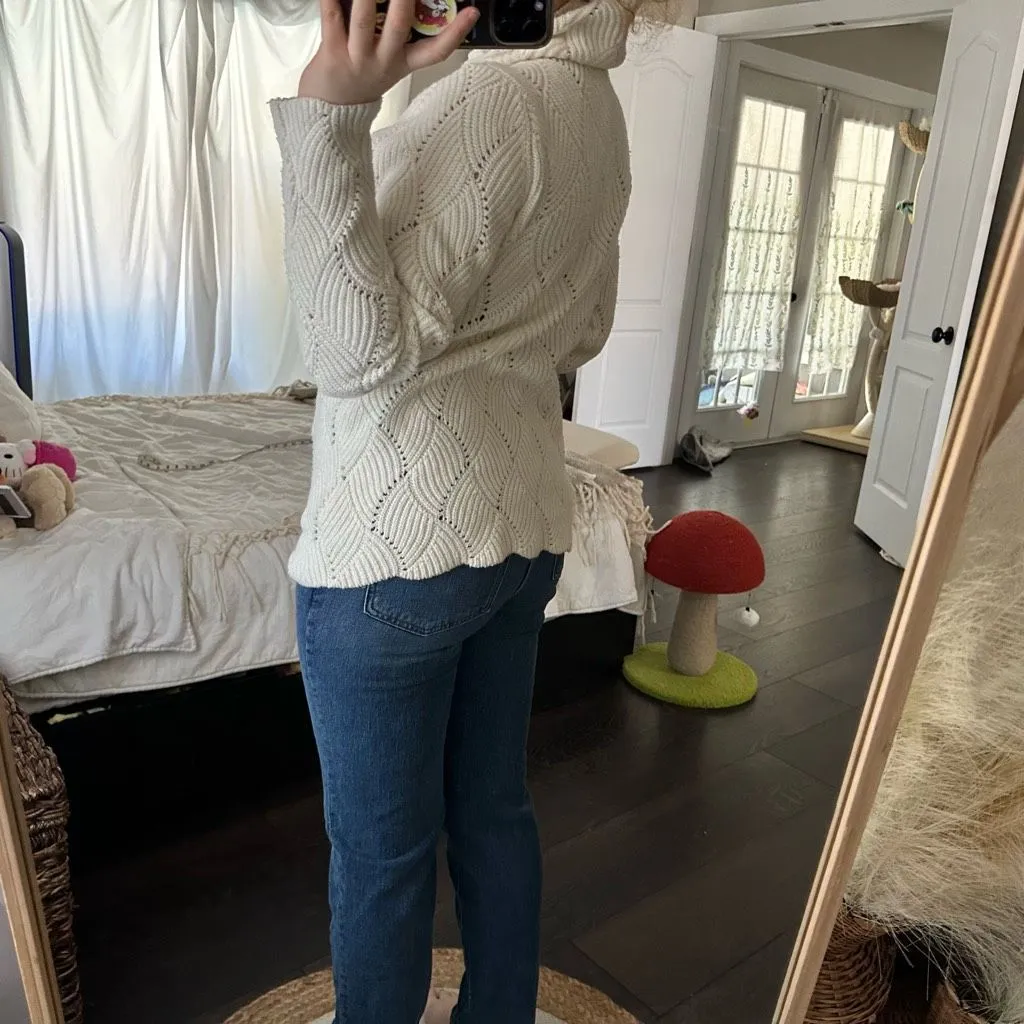 Sundance Women’s Small Champlain Silk Blend Turtleneck Sweater - Image 3