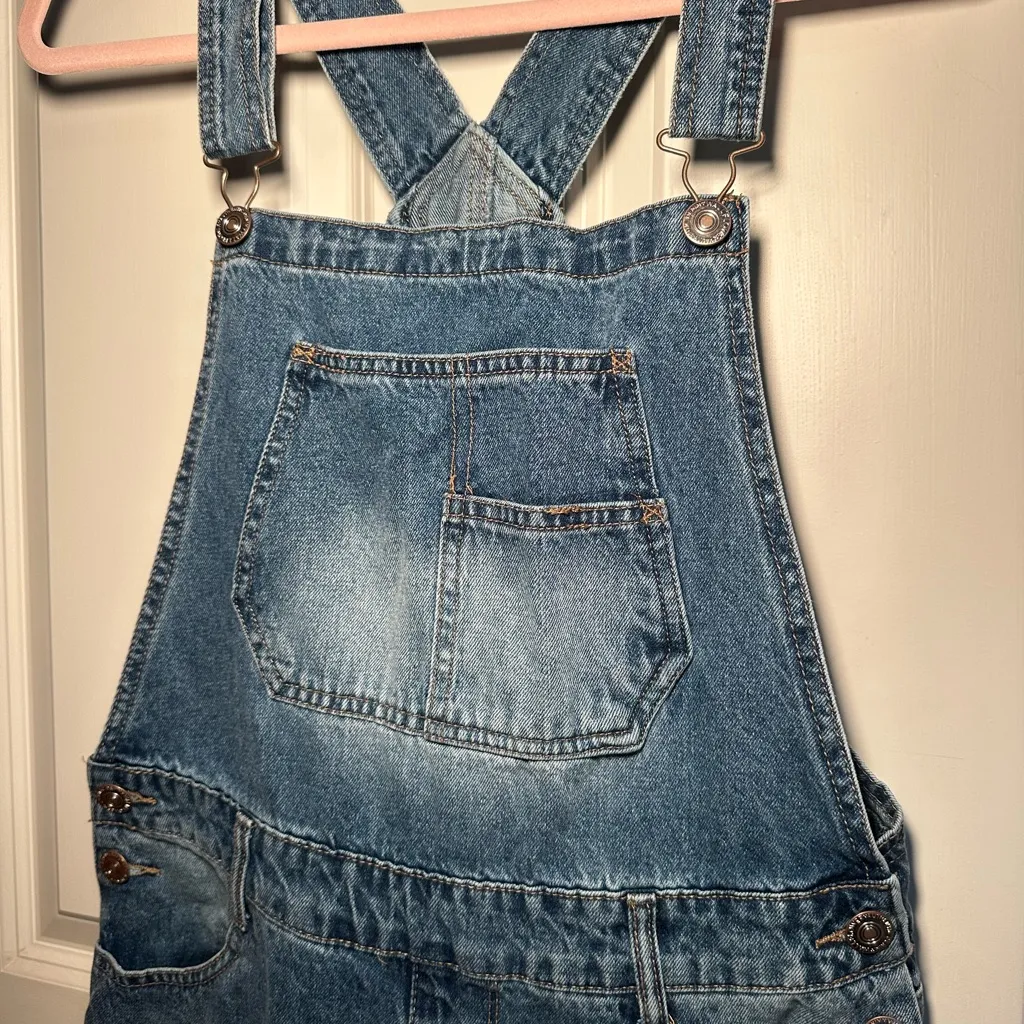 Wallflower Blue Denim Overalls Size undefined - Image 5