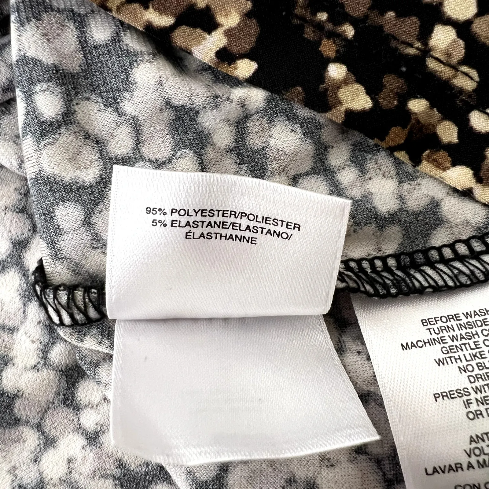 Anne Klein Polka Dot Off Shoulder Top - Image 8