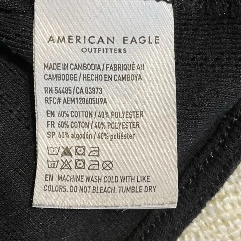 American Eagle Pull On Front Tie Shirt - Image 10
