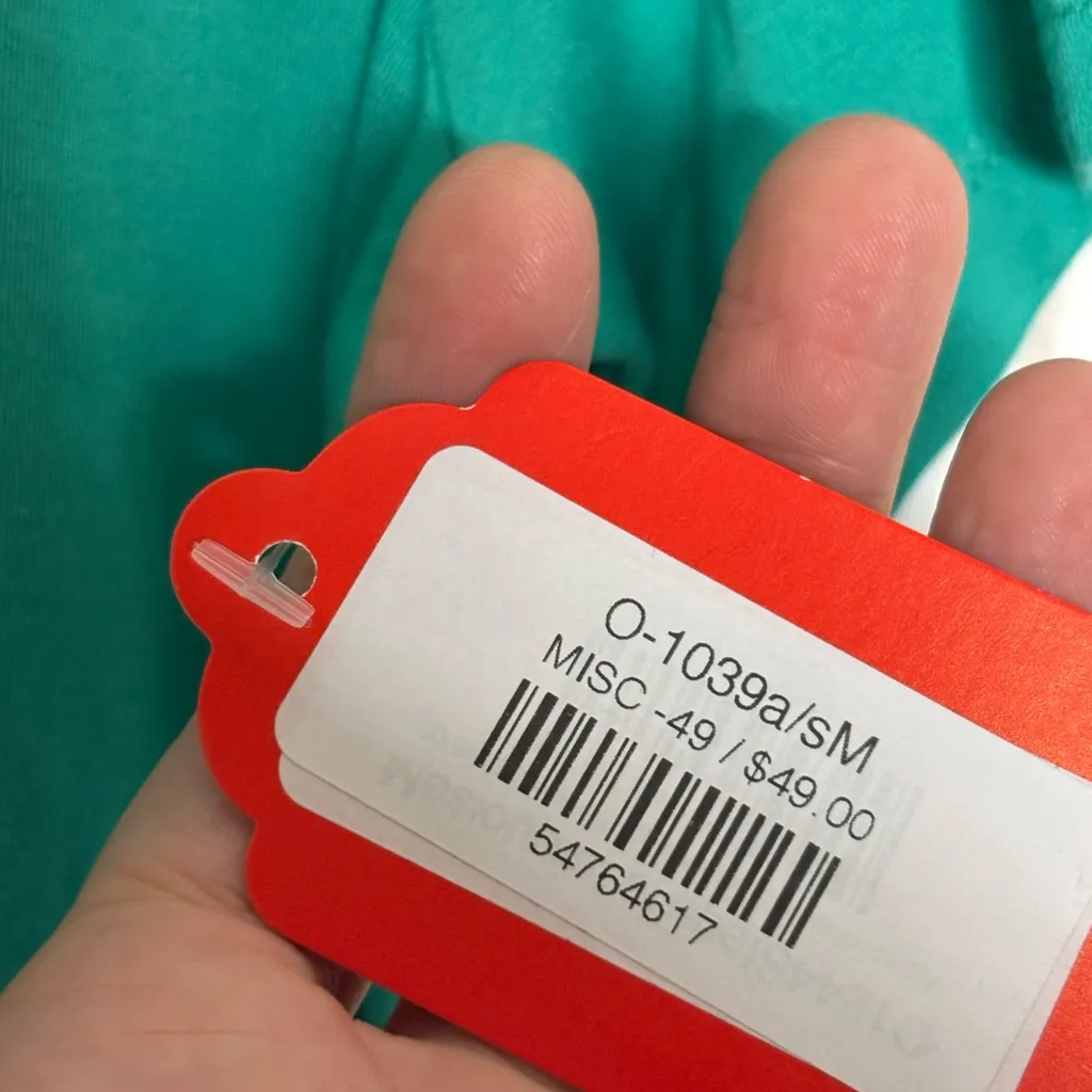 Double D Ranch Topper Tunic Top Sz M 747 Green Size M - Image 5