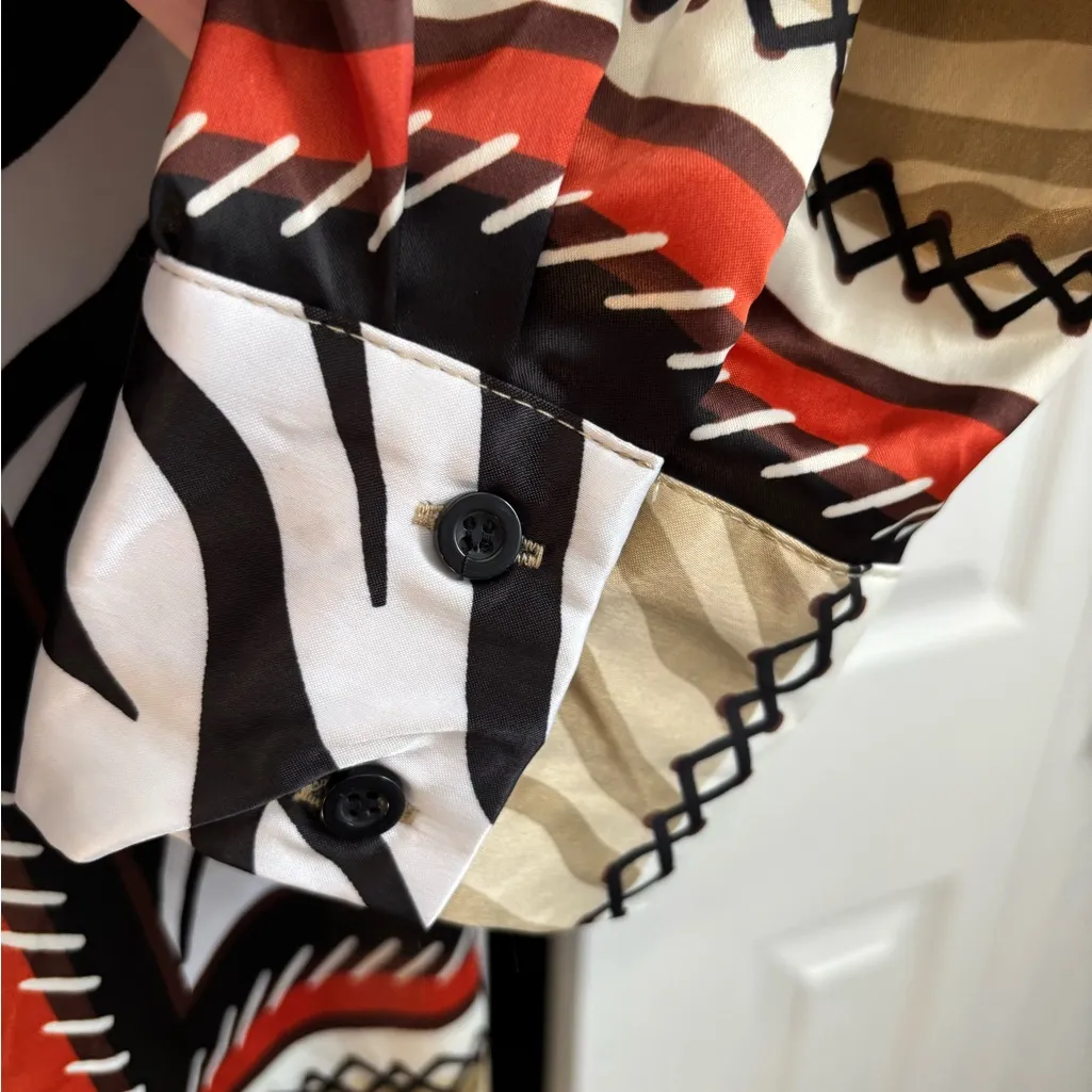 Ashley Stewart animal print dress NWT! Includes bonus belt. Size 12 - Image 8