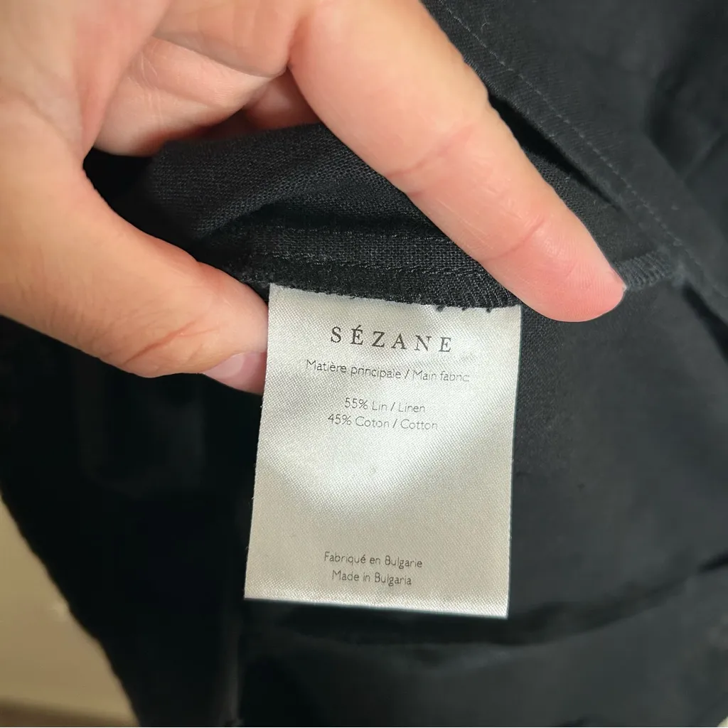 Sezane Darcy Dress black - Image 9