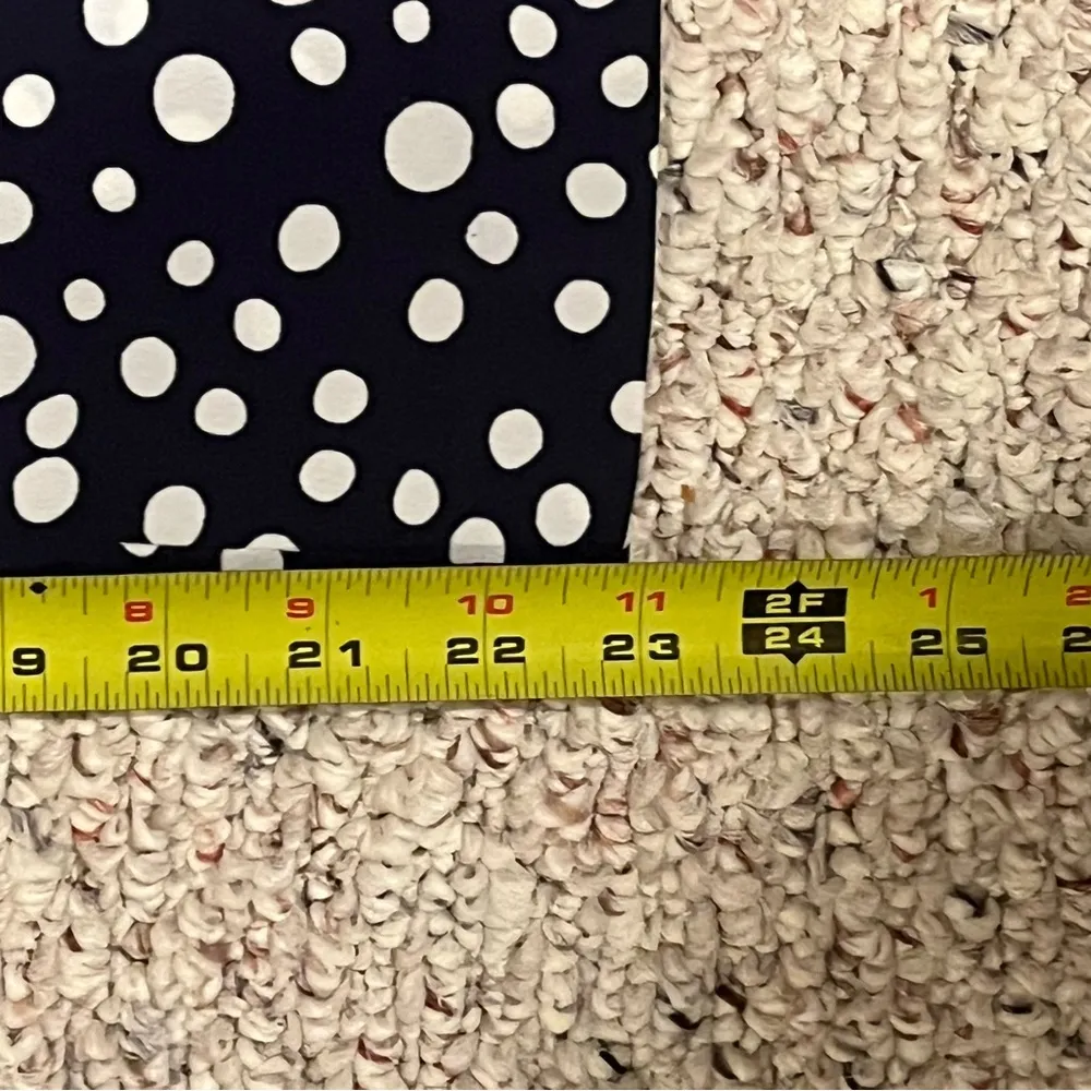 Karl Lagerfeld Paris jumpsuit woman’s 16 , black sleeveless polka-dot crop pant - Image 11