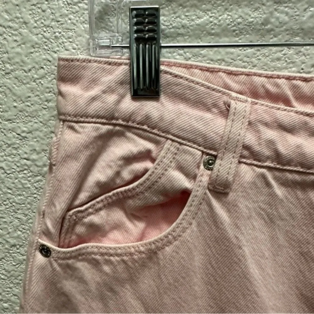 Rollas Classic Straight Jeans Pant 90's Pink - Image 6