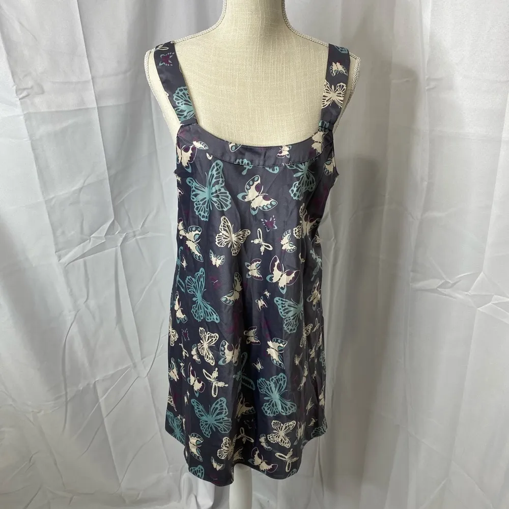 Cabernet M nightie butterflies Gray Size M - Image 2
