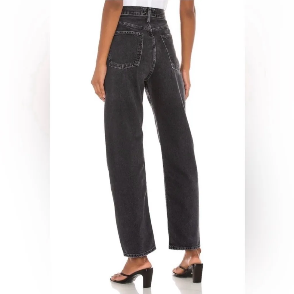 AGOLDE 90's Mid Rise Loose Jeans Photogram - Image 3