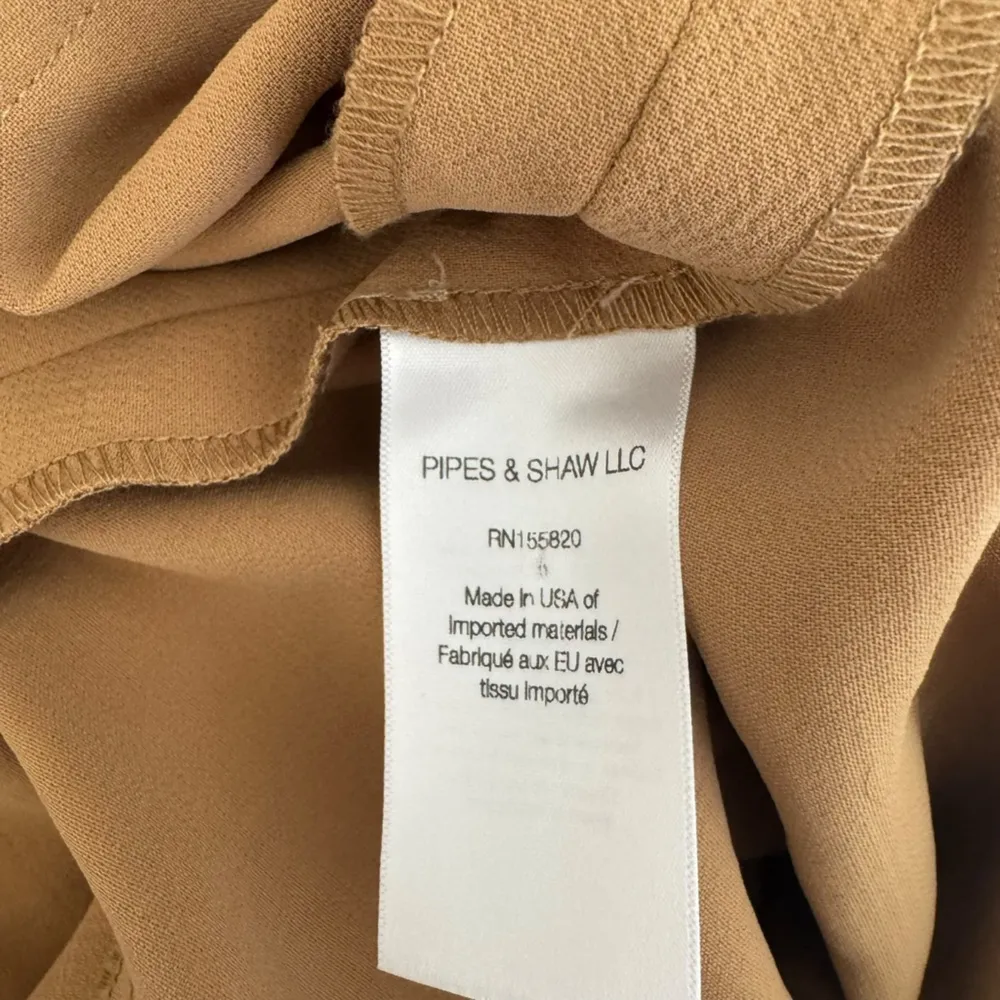 VERONICA BEARD - Paros Drawstring Jacket Women's Tan Jacket Sz S - Image 10