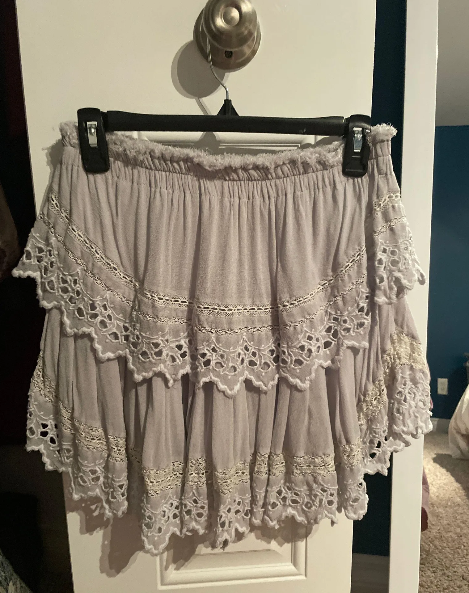 Ruffle Mini Skirt - Image 2