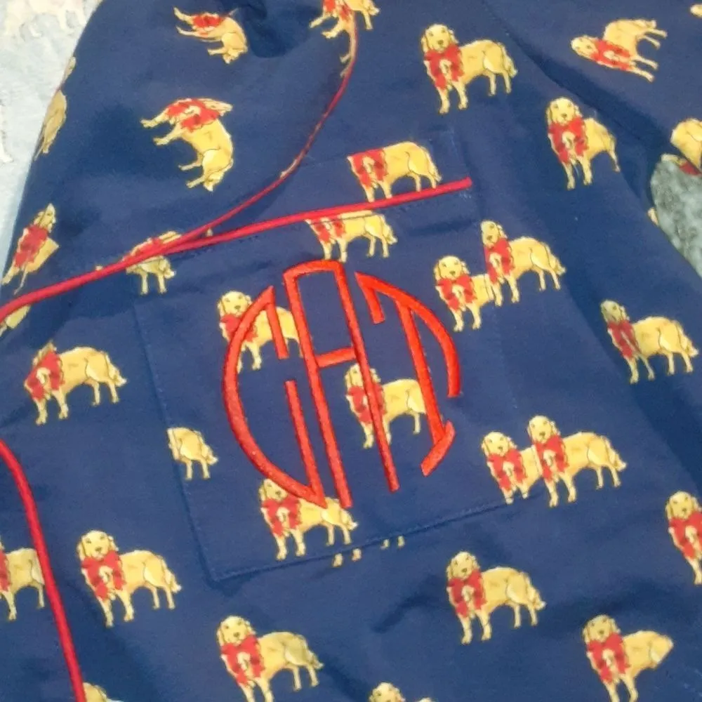 Marley Lilly Initials C.A.T. Night Shirt SIZE S - Image 2