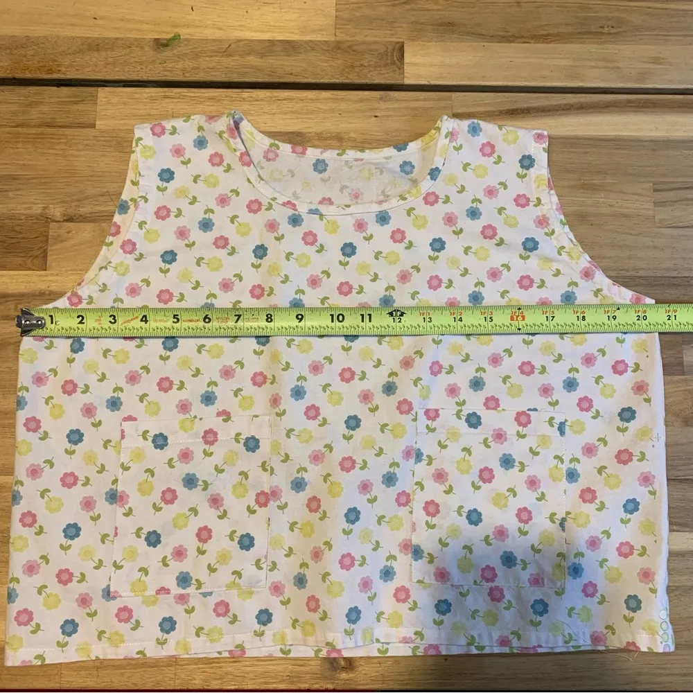 Homemade Cropped Floral Tank - Image 3