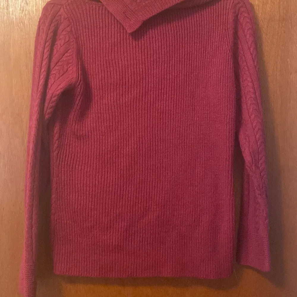 ST. John’s Bay Medium Burgundy sweater - Image 2