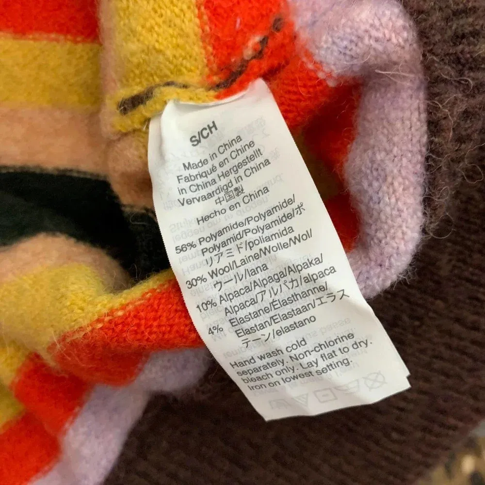 Madewell Wrap-Front Pullover Sweater in Stripe‎ - Image 13