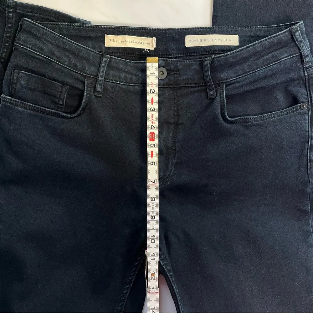 Anthropologie Pilcro & the Letterpress High Rise skinny tall length size 31 - Image 8