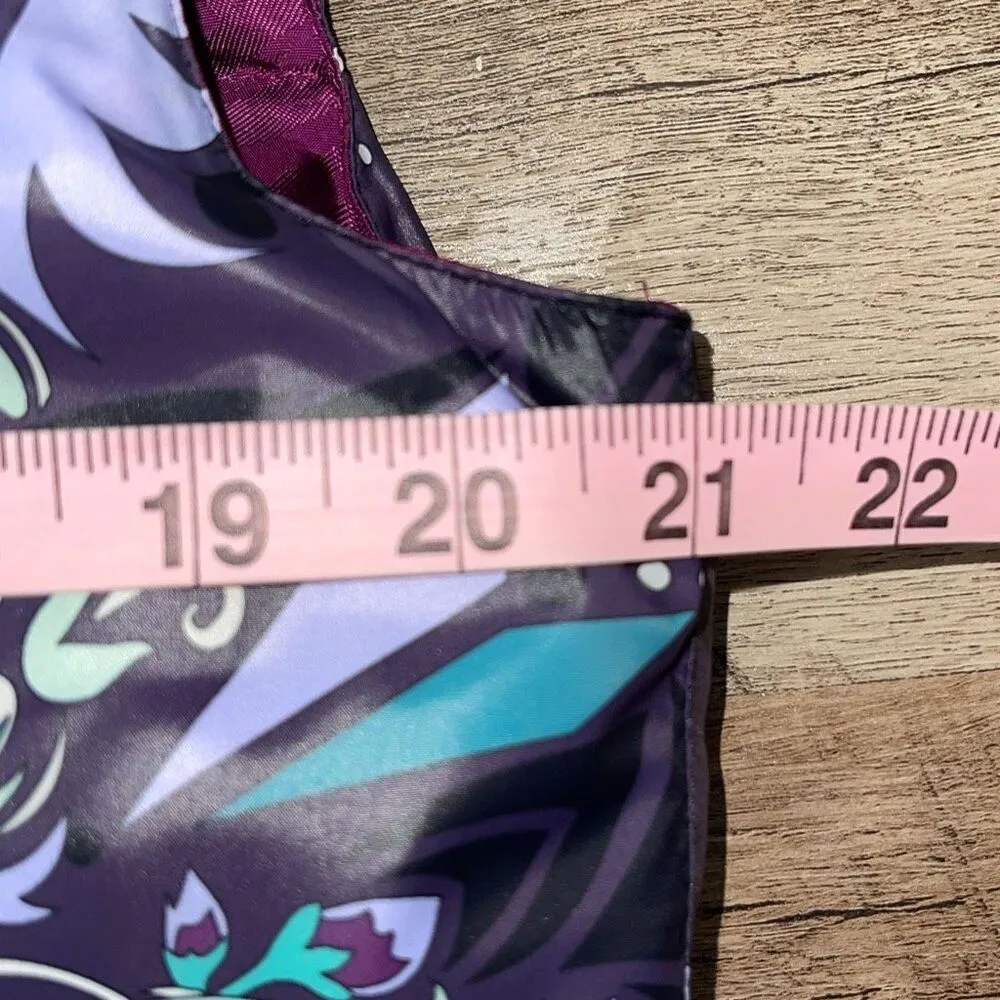 Emilio Pucci 17YC10 Reversible Hooded Puffer Vest Size 8 Fuchsia And Floral Prin - Image 11