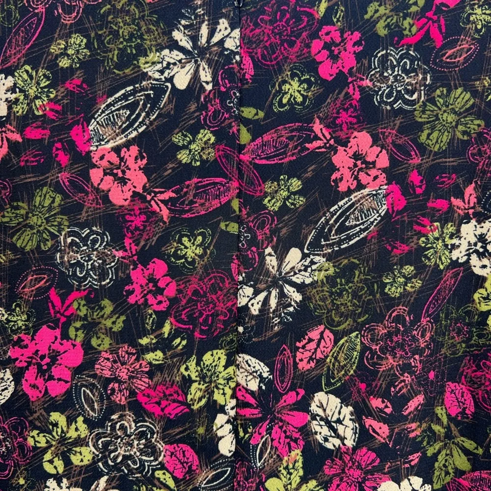 CJ Banks floral 90s ankle dress illusion Y2K modest casual business 16W plus - Image 7