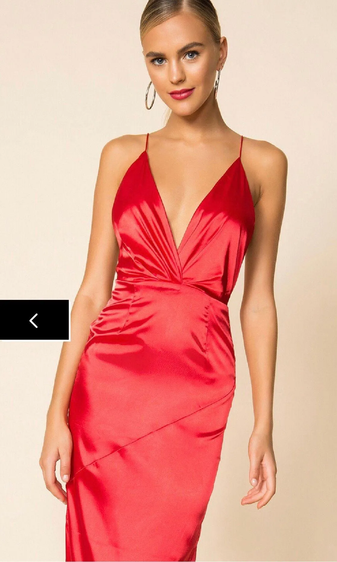 superdown Red Maxi Dress - Image 2