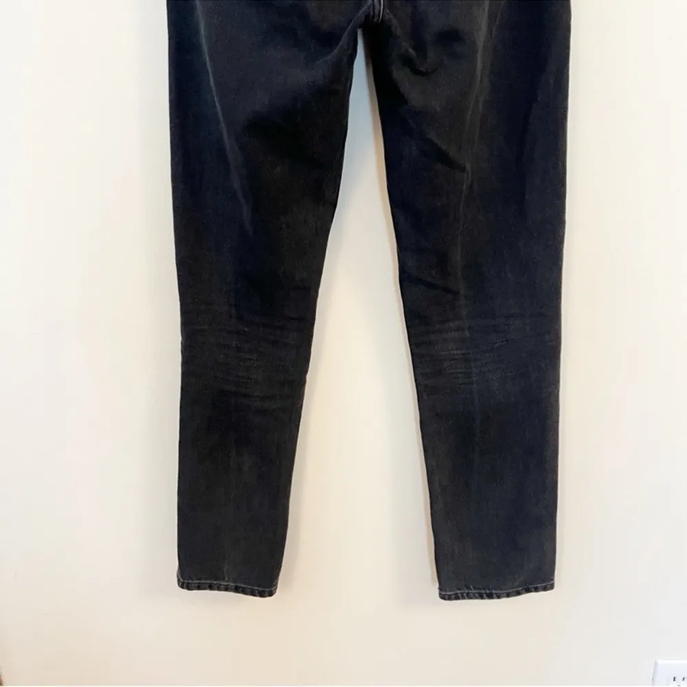 Reformation Julia High Rise Cigarette Jeans Size 25 Wash Monterey Black Cropped - Image 8